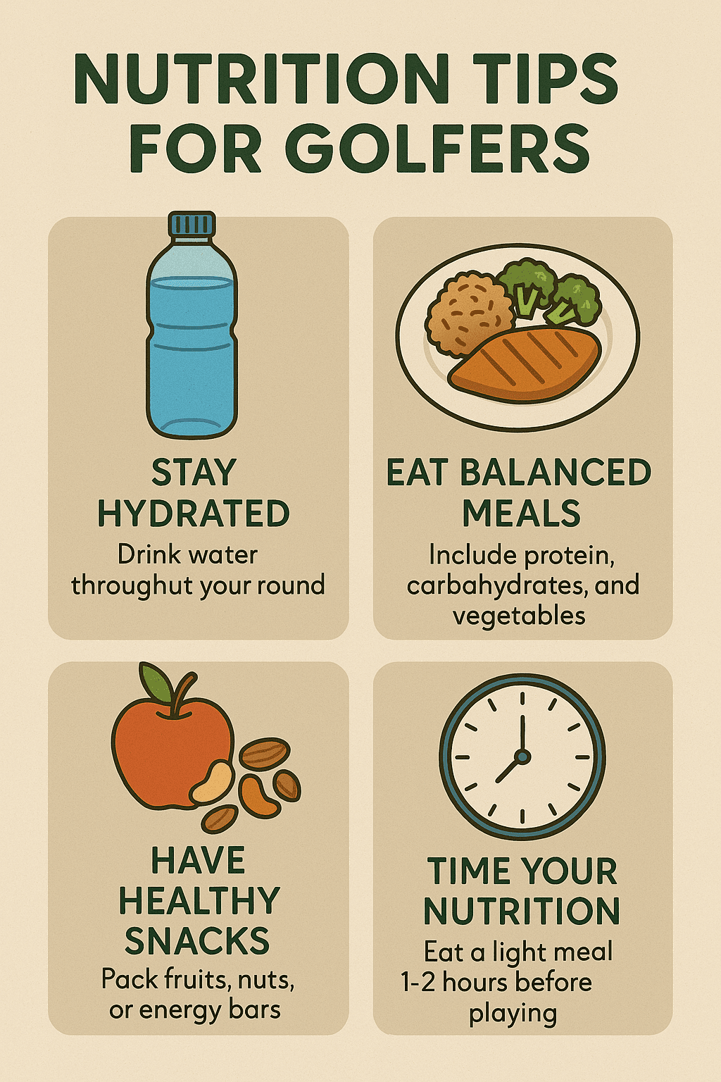 golf nutrition