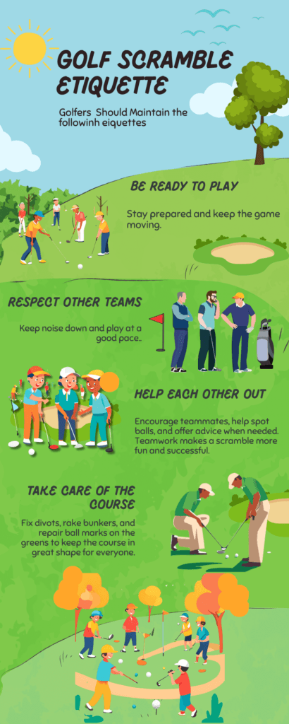 golf scramble etiquettes